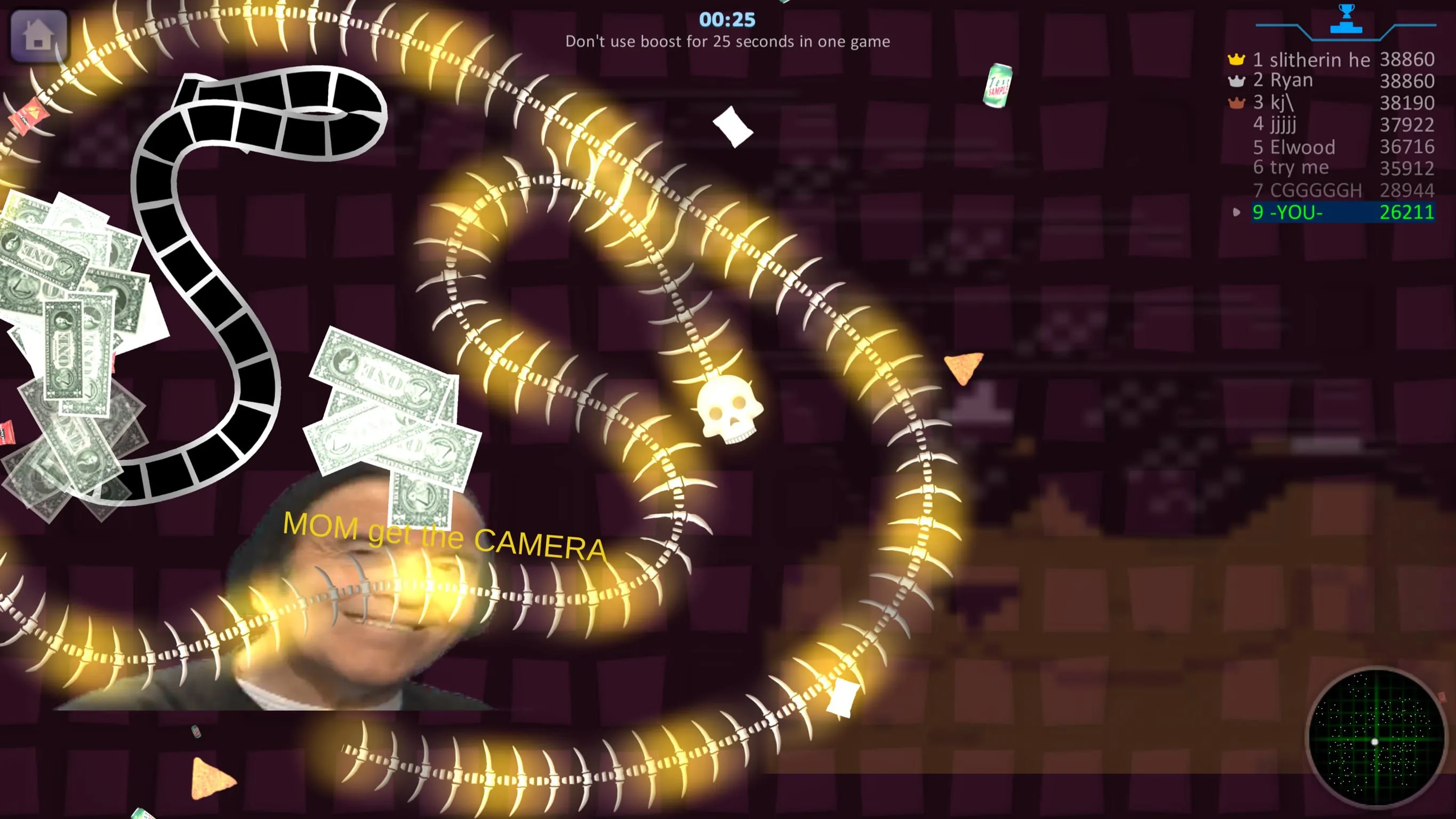 Snake Hunt: Worm io Games Zone
