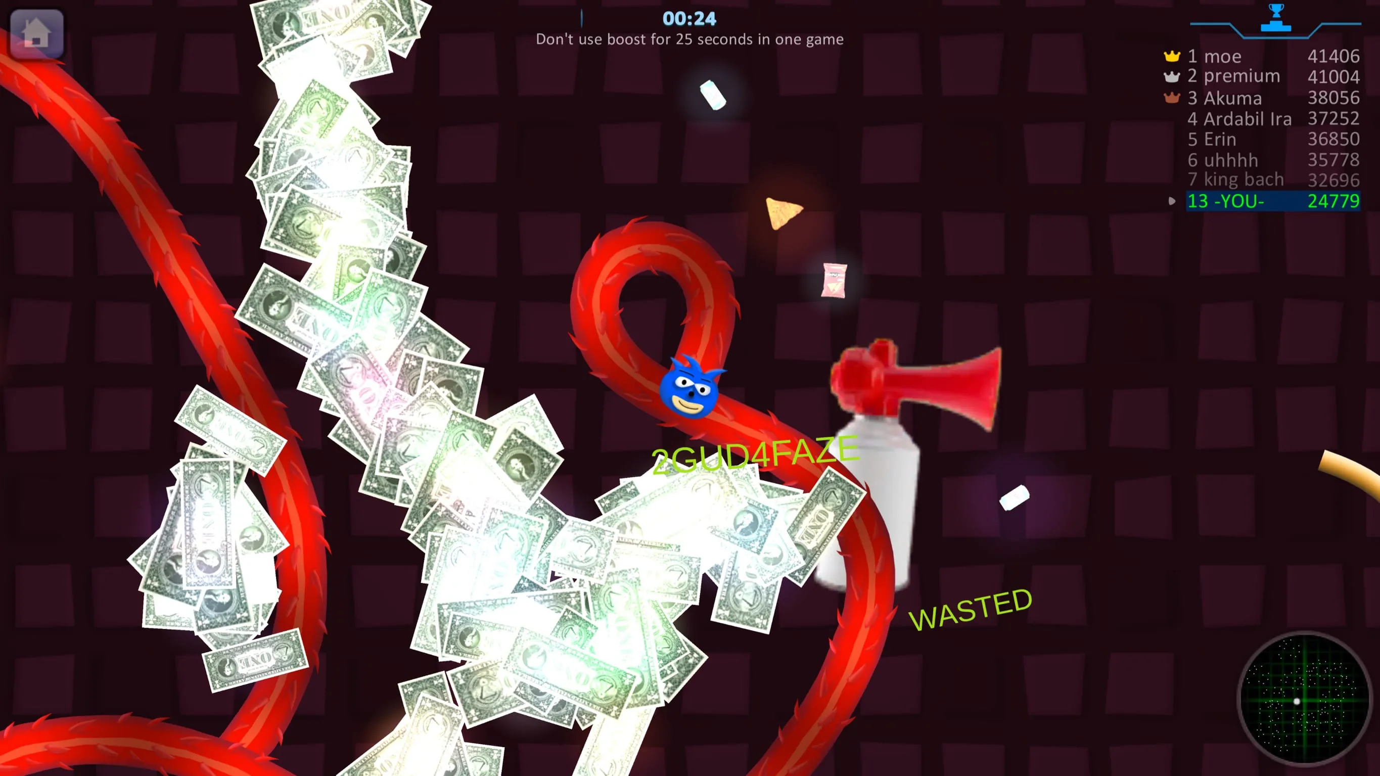 Snake Hunt: Worm io Games Zone