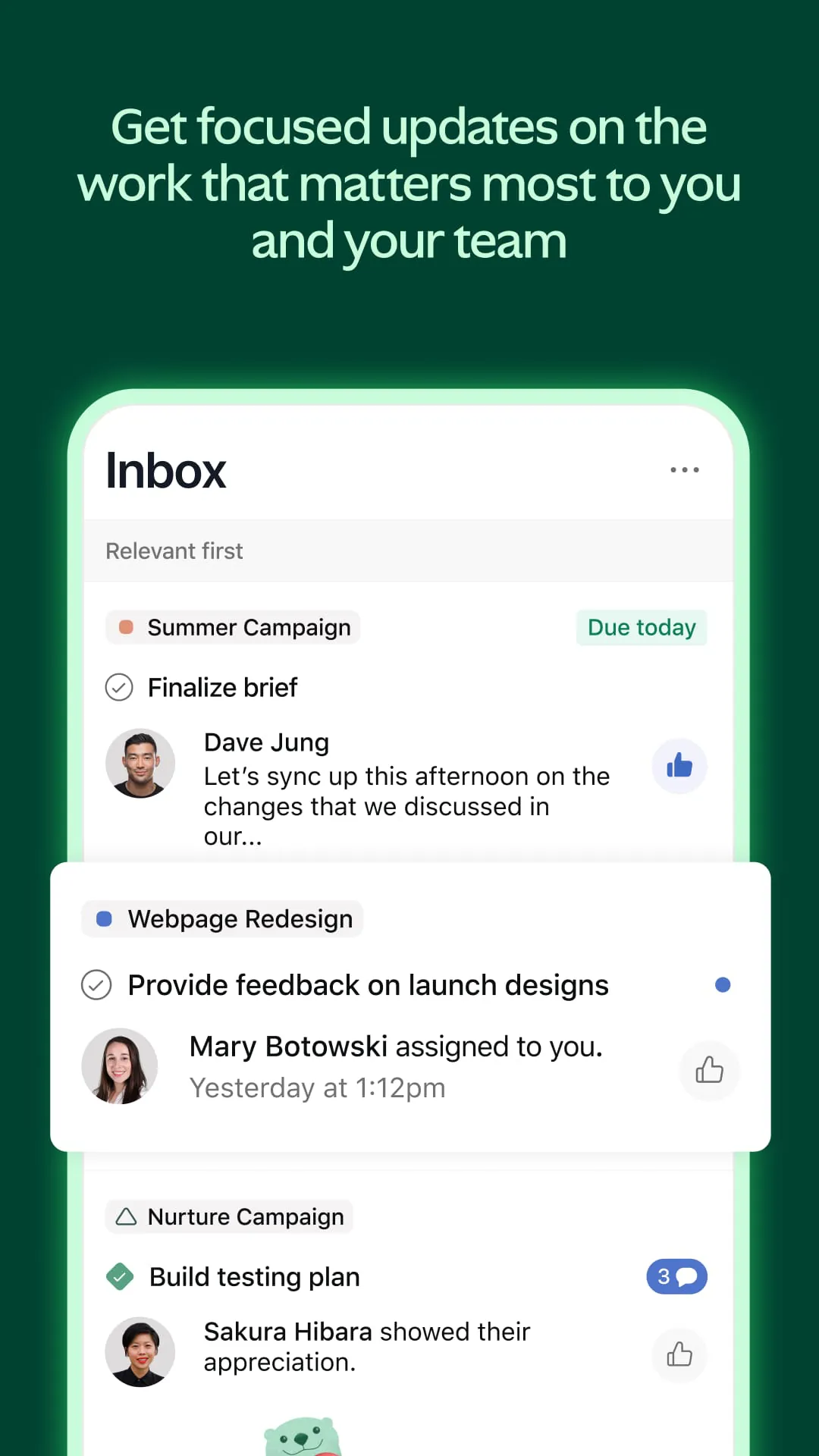 Asana: Where work connects