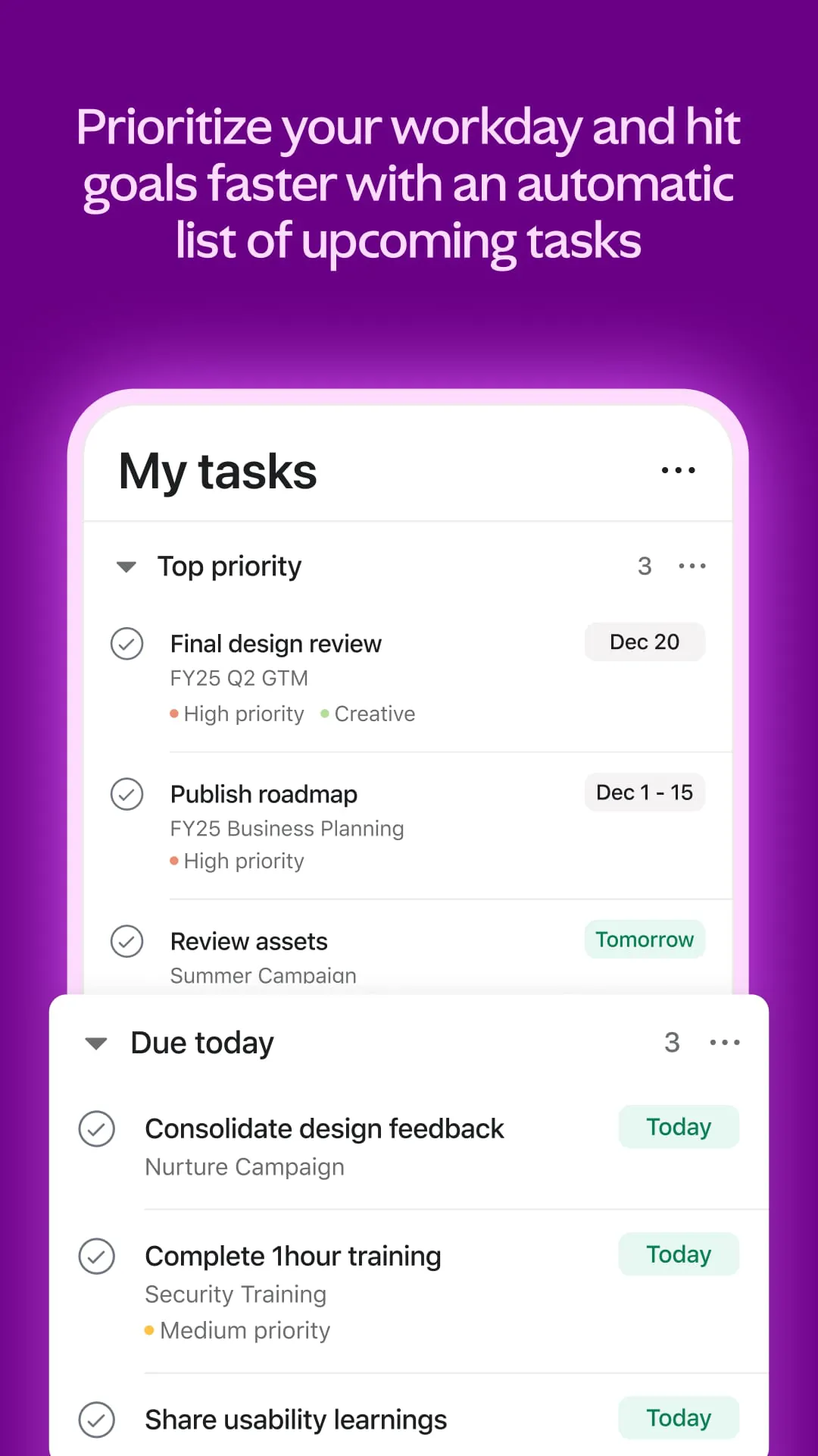 Asana: Where work connects
