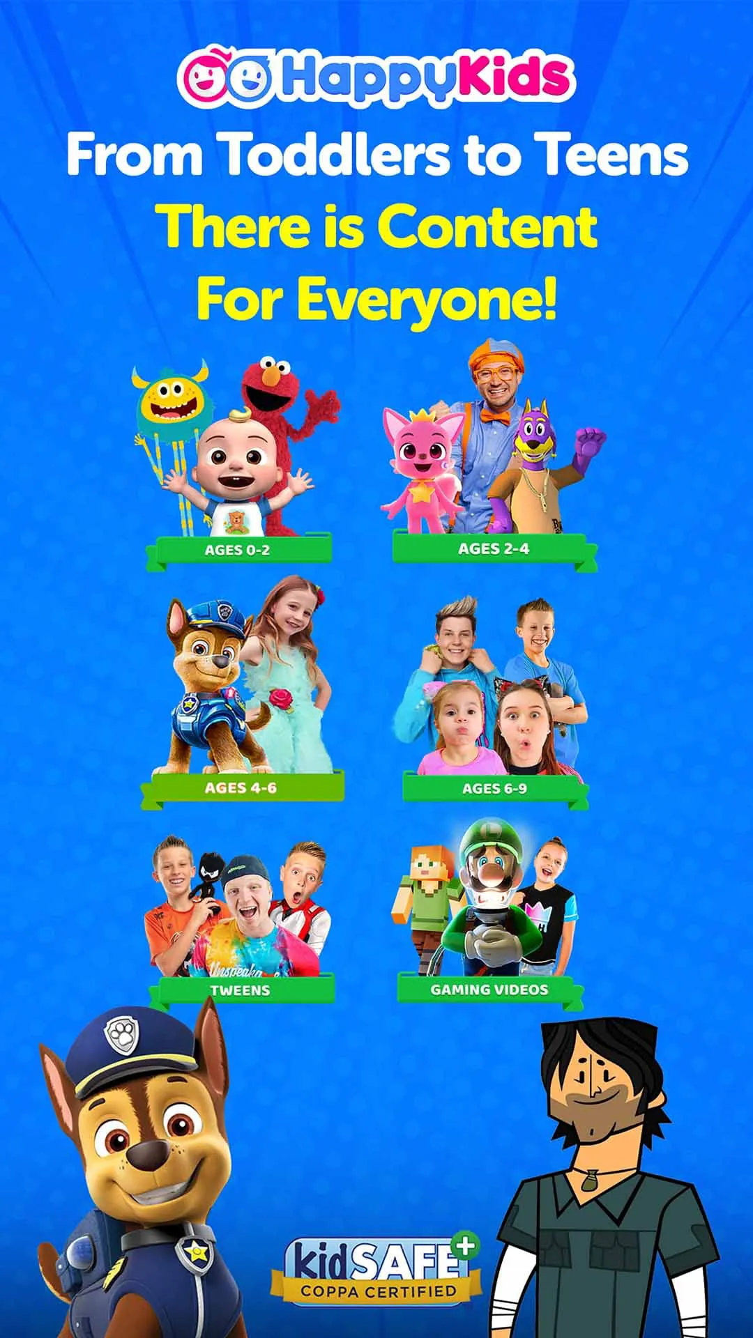 HappyKids - Kid-Safe Videos