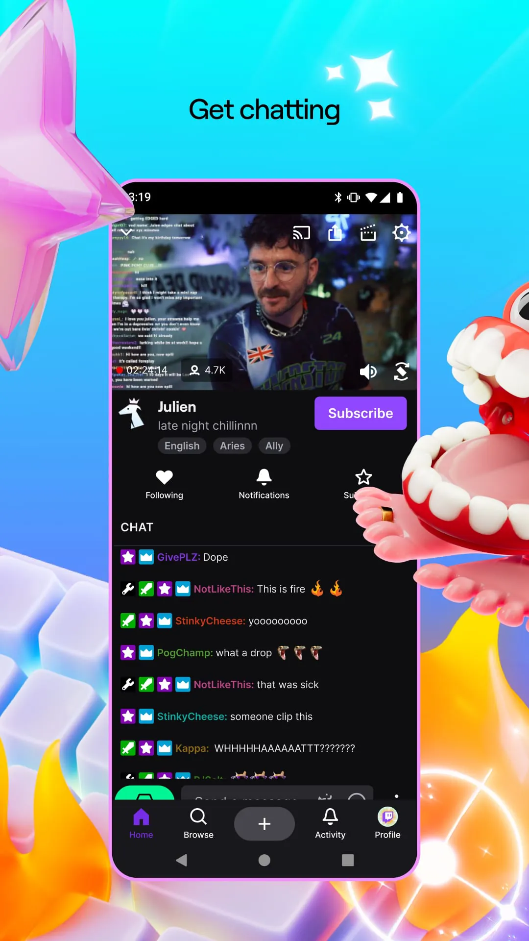 Twitch: Live Streaming