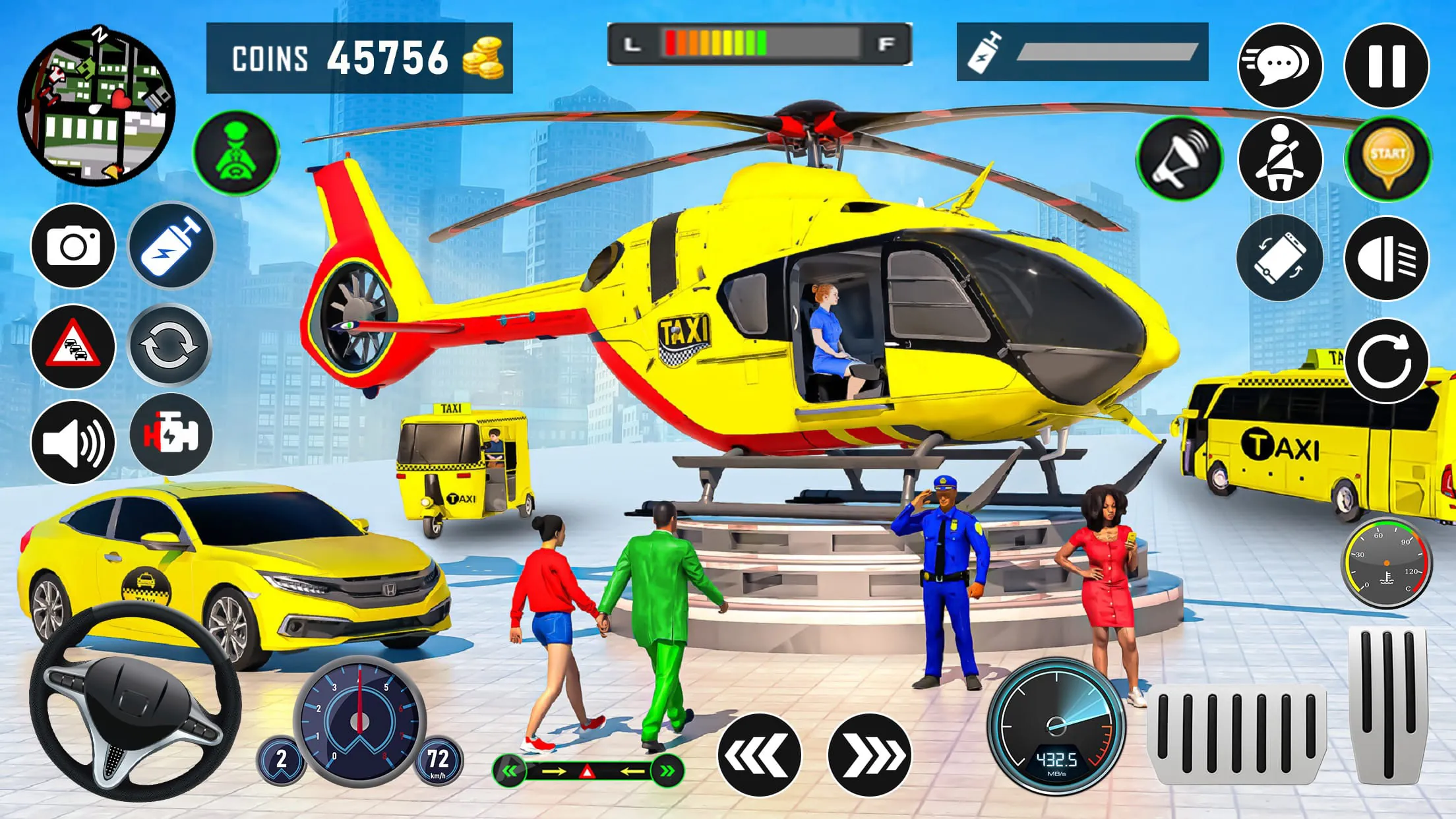 Crazy Taxi Driver: Taxi Game