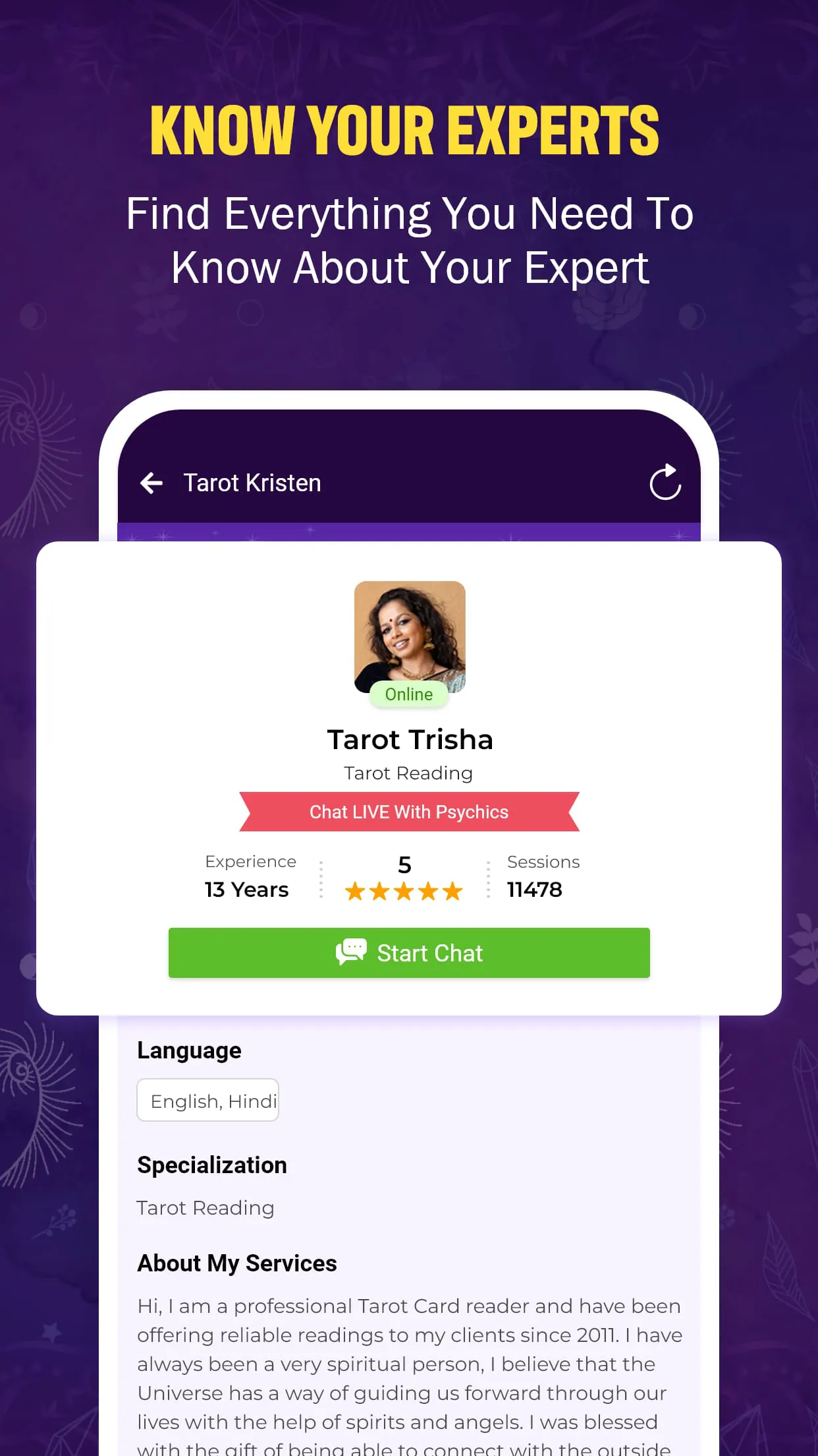 Tarot Card Psychic Reading