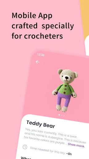 Crochet row counter & patterns