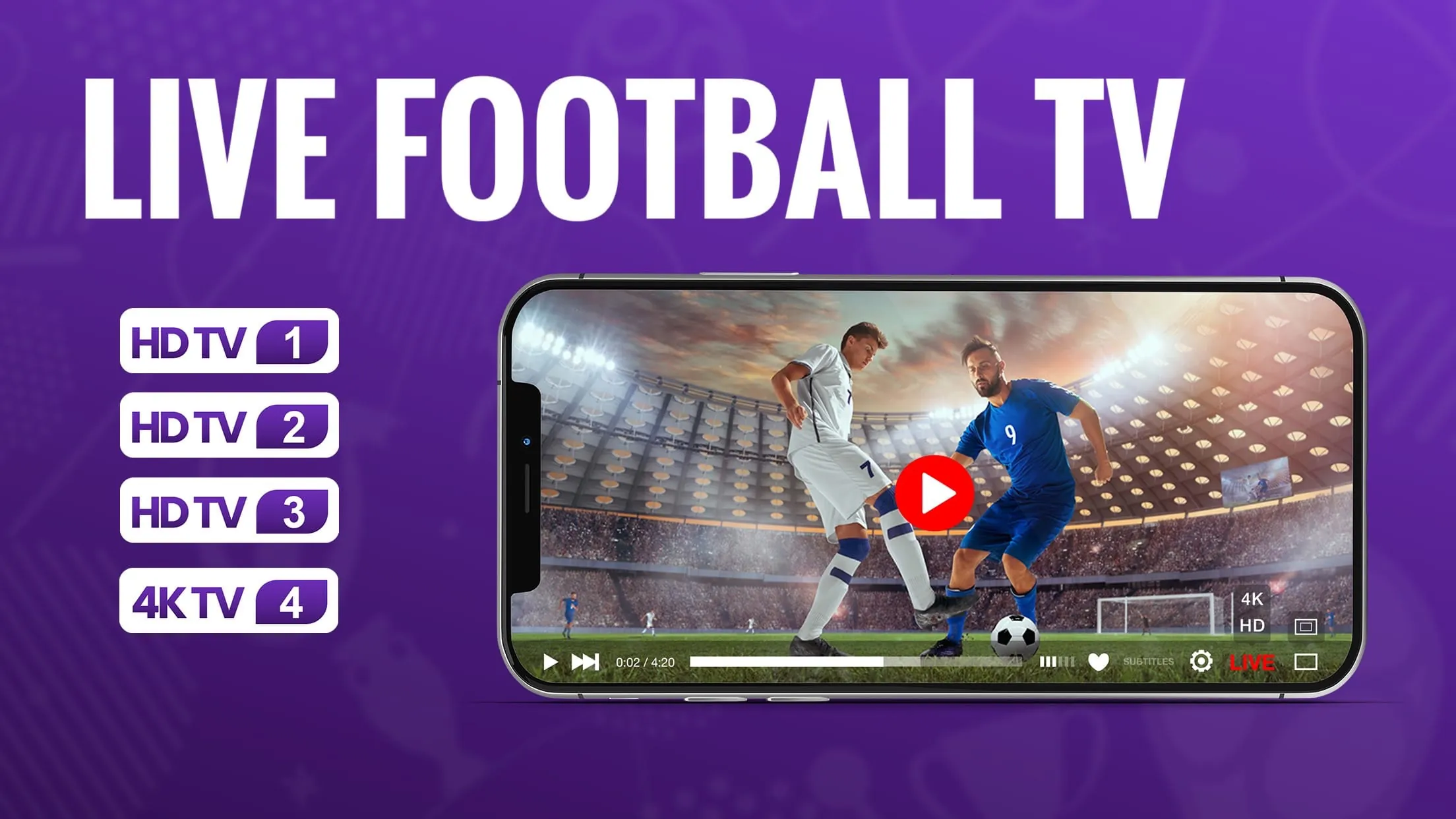 Live football TV