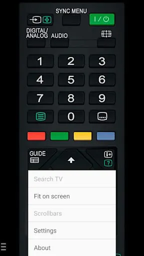 TV Remote for Sony TV
