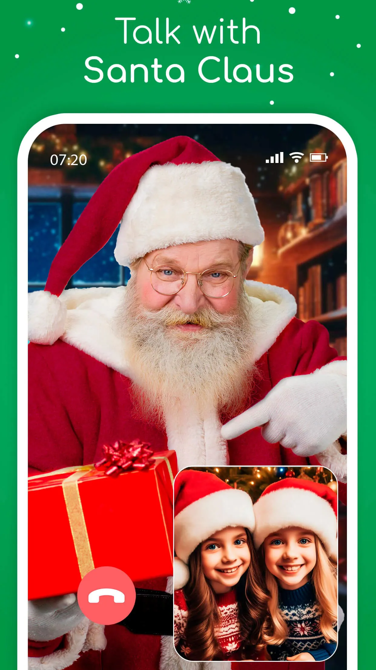 Speak to Santa Claus Christmas
