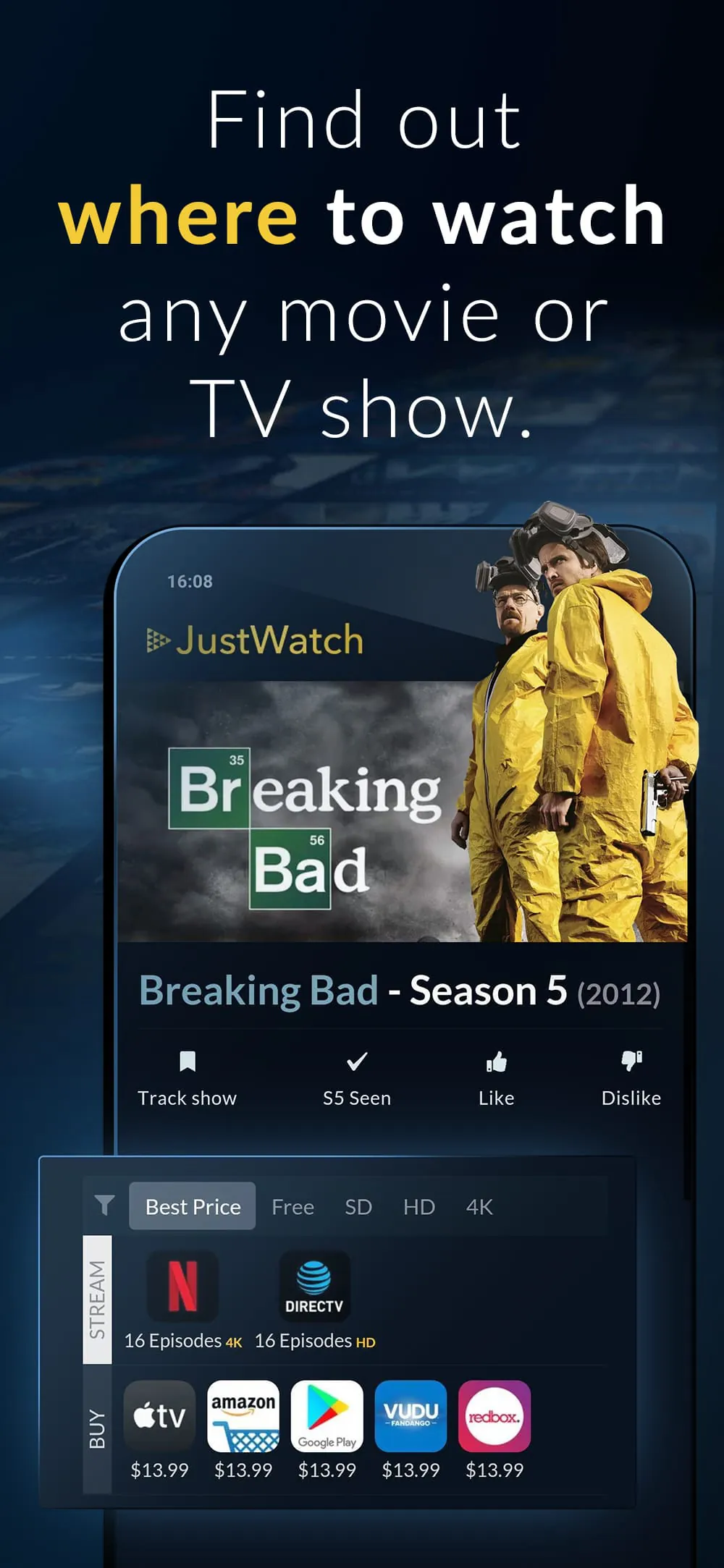 JustWatch - Streaming Guide