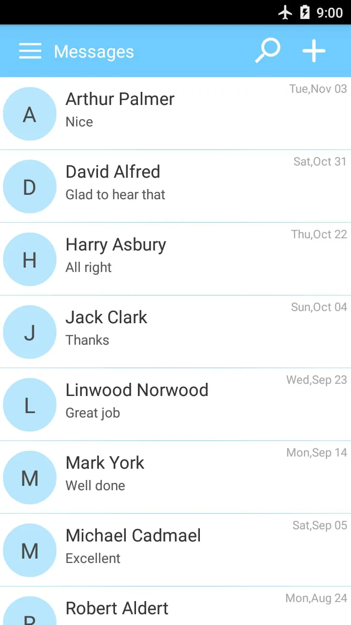 SMS text messaging