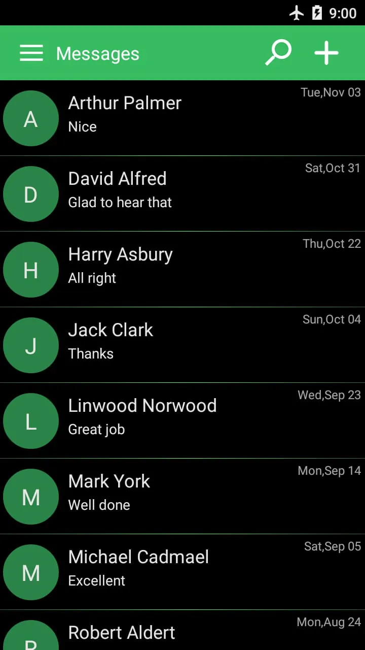 SMS text messaging