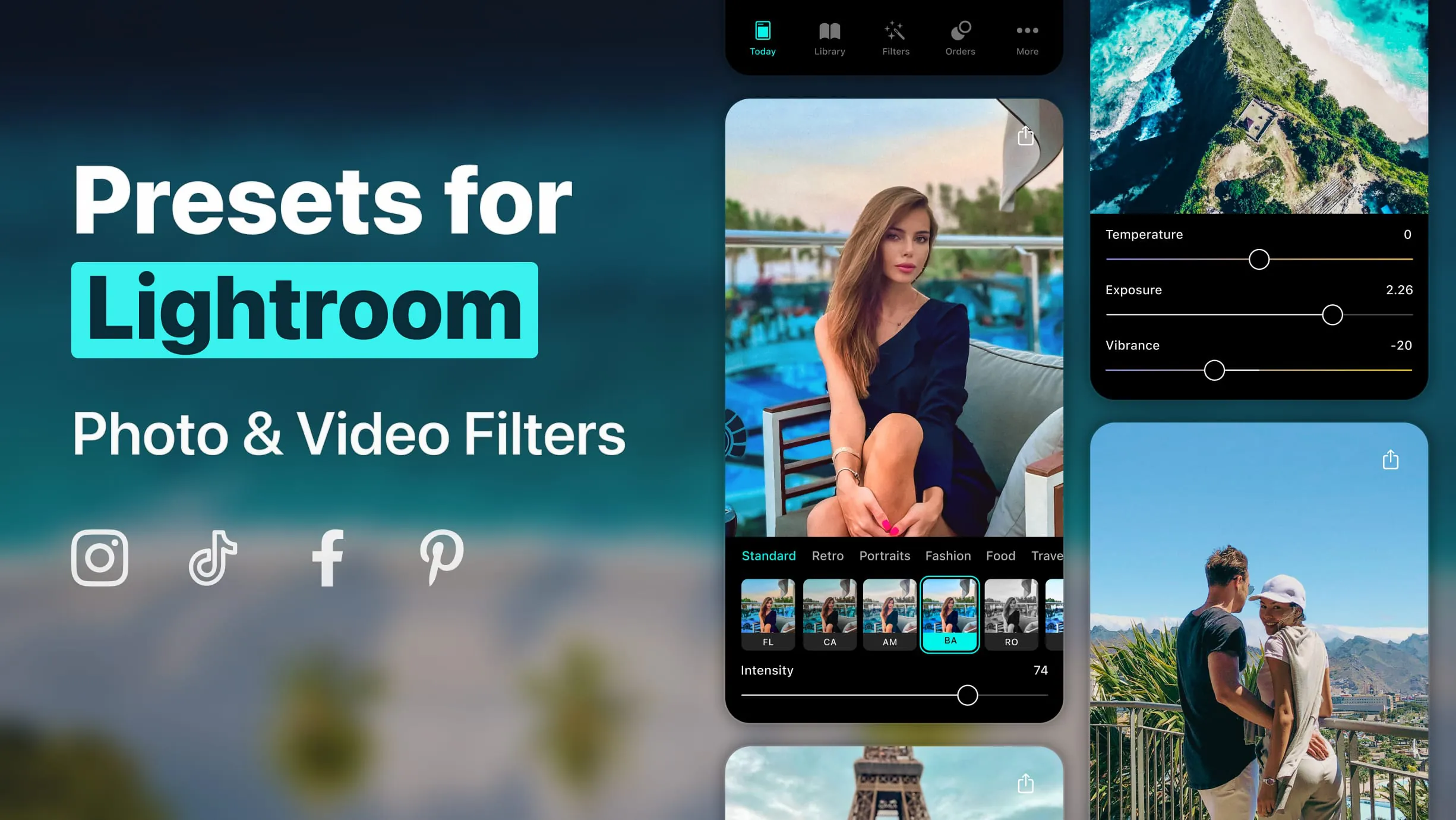 Presets for Lightroom - FLTR