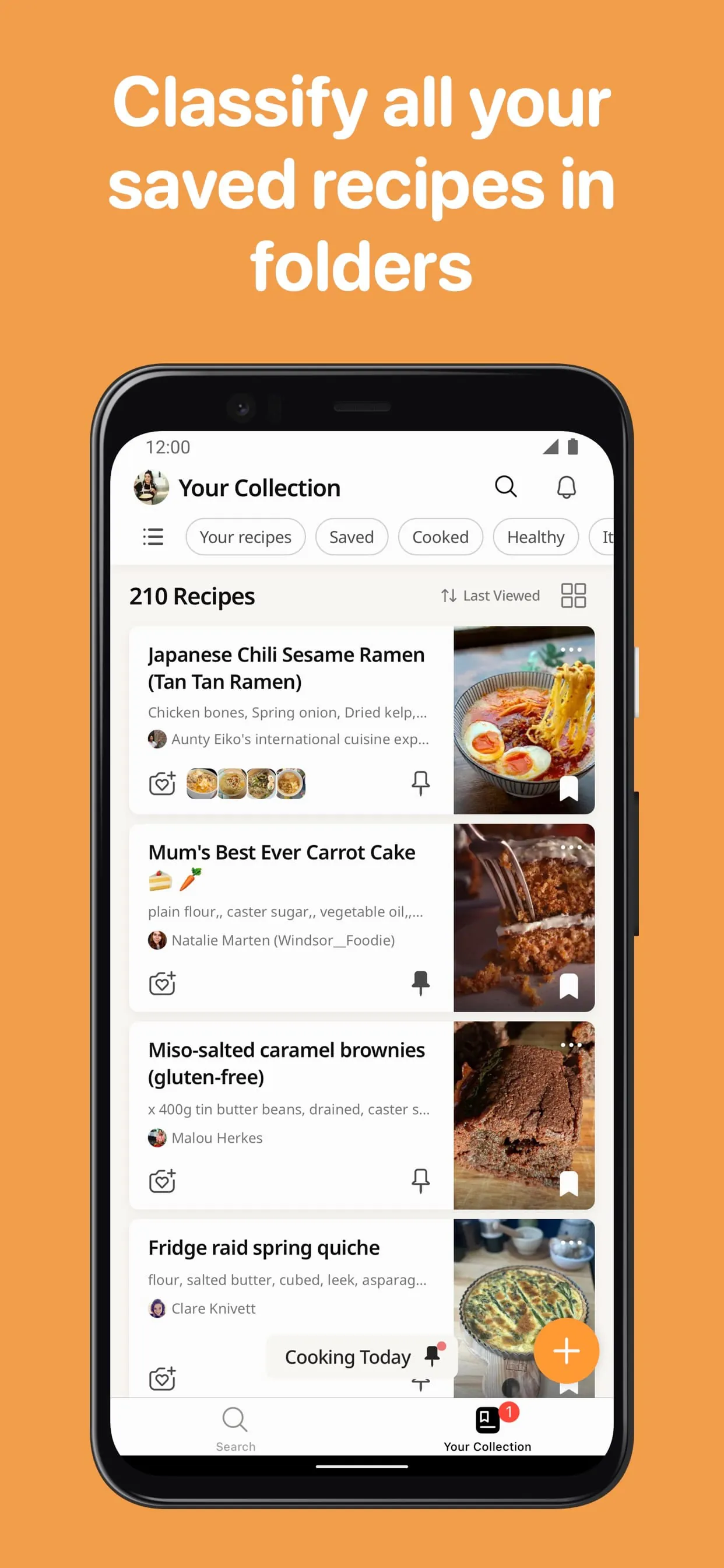 Cookpad recipes, homemade food