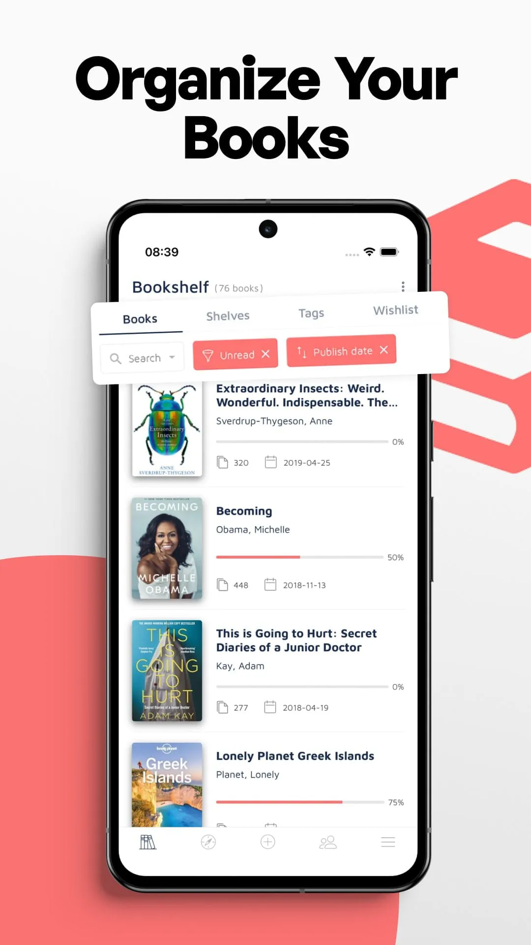 Bookshelf-Your virtual library