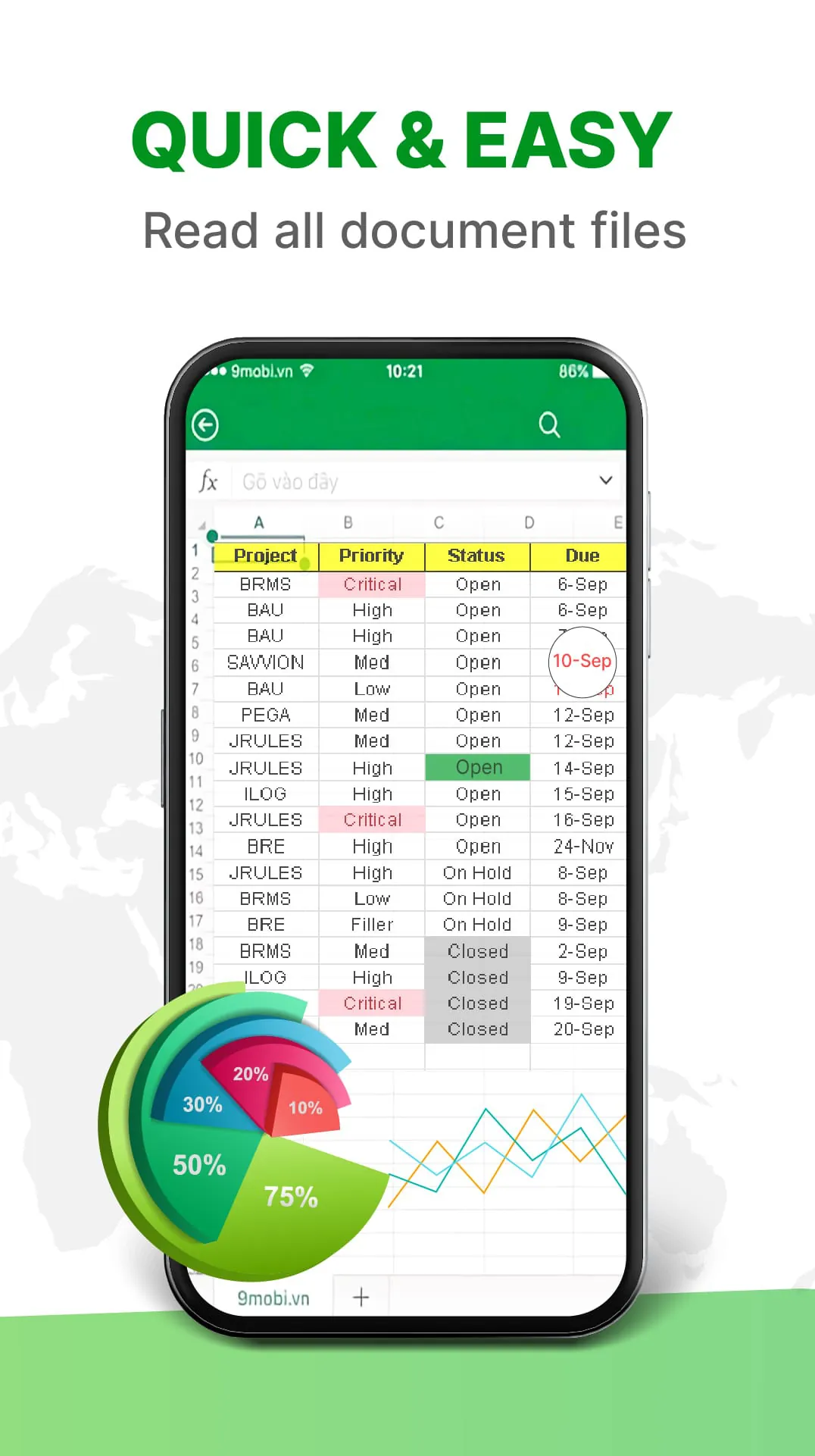 TrustedXLSX Reader & Viewer
