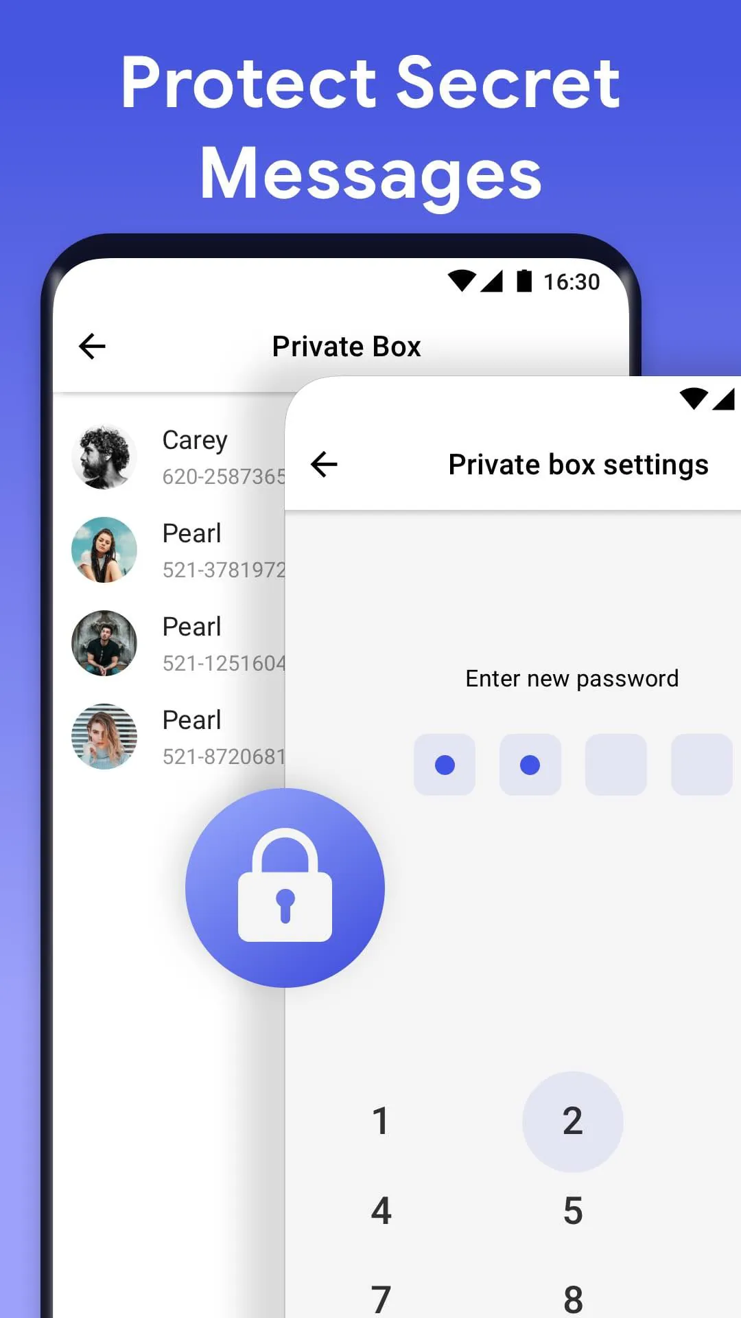 Messenger SMS: Messages Home