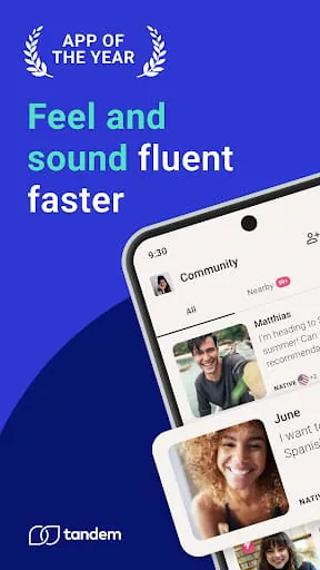 Tandem: Language exchange