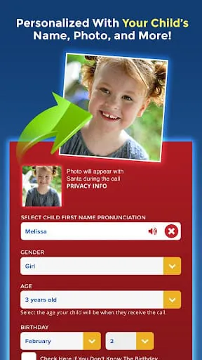 Personalized Call from Santa (