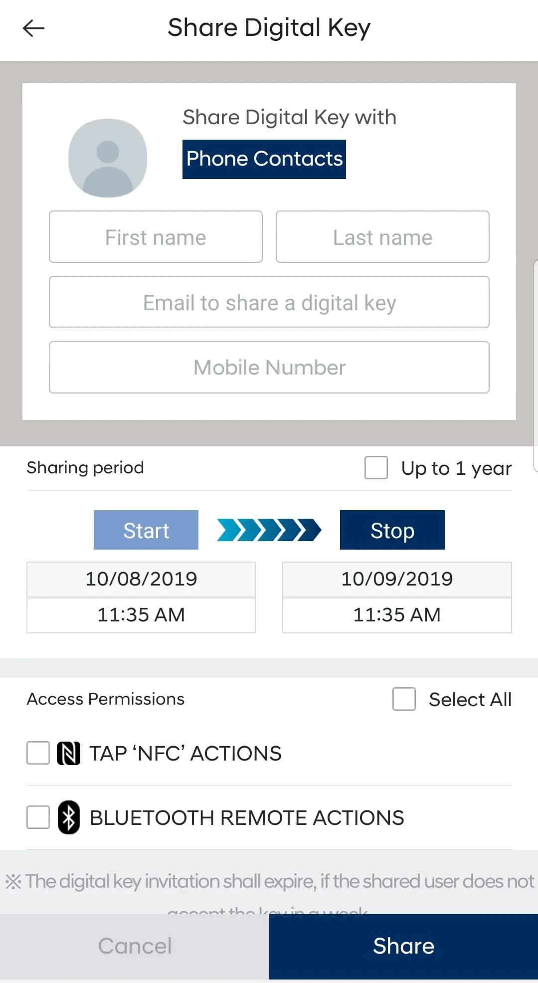 Hyundai Digital Key