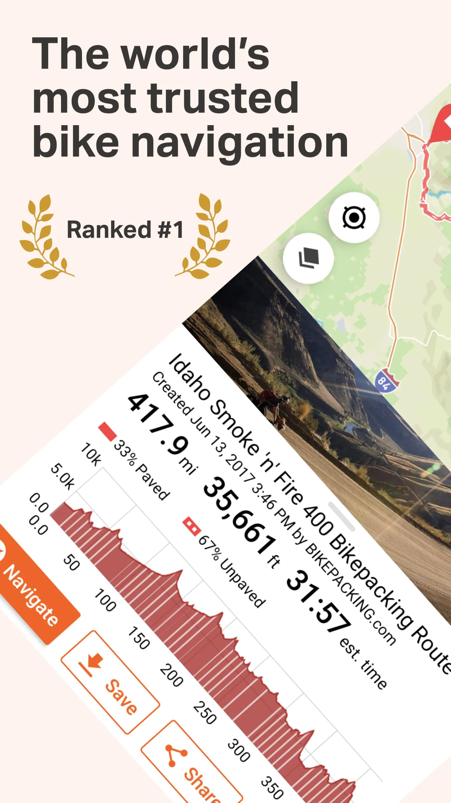 Ride with GPS: Bike Navigation