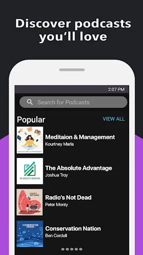 Podcasts Home