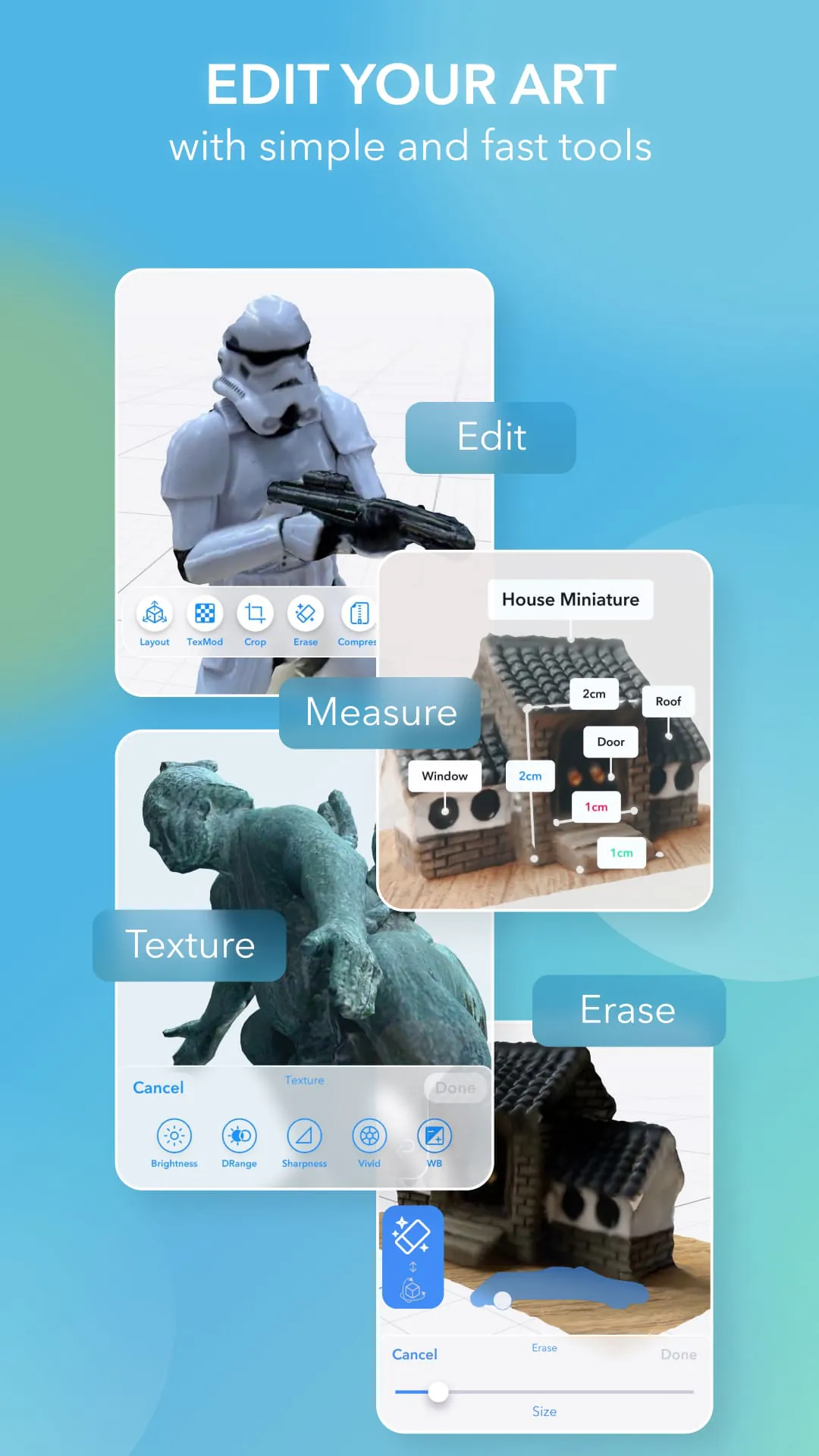 WIDAR - 3D Scan & Edit
