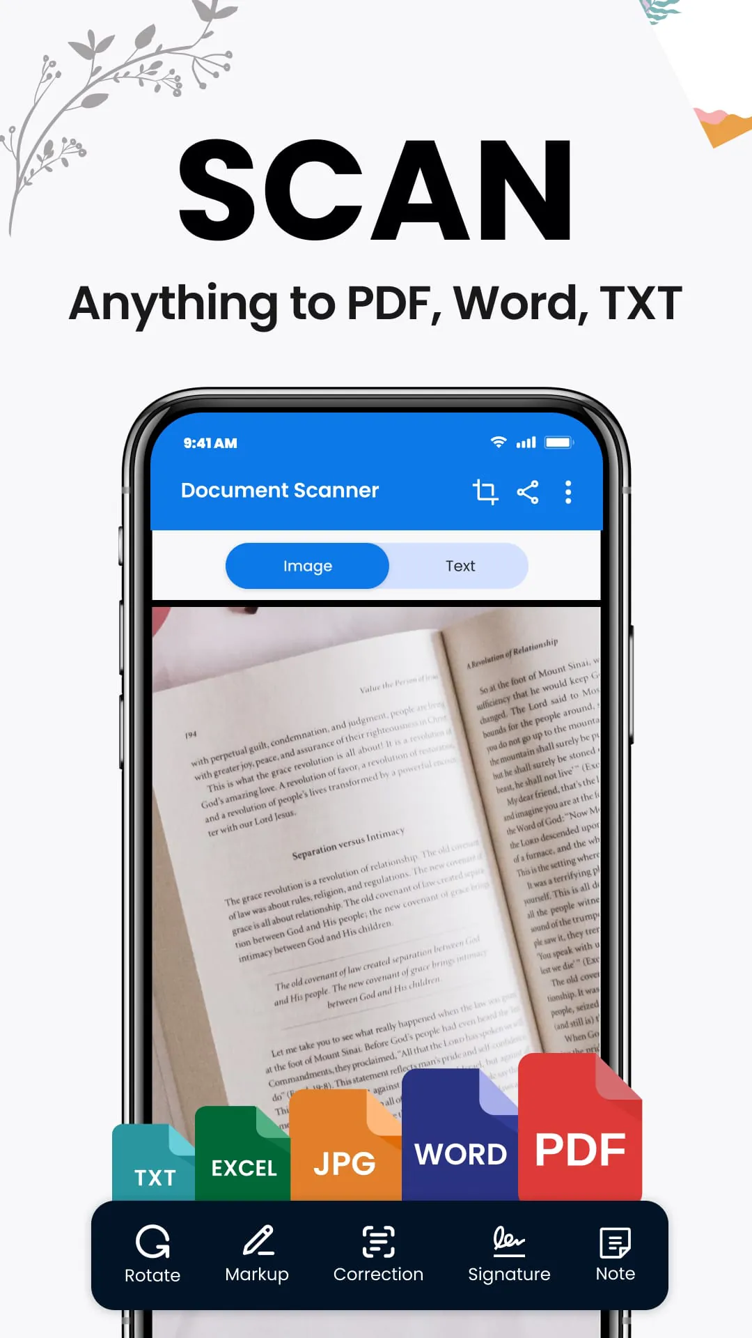 AI Scanner, Scan Document